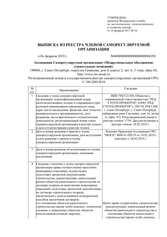 Вступление в СРО